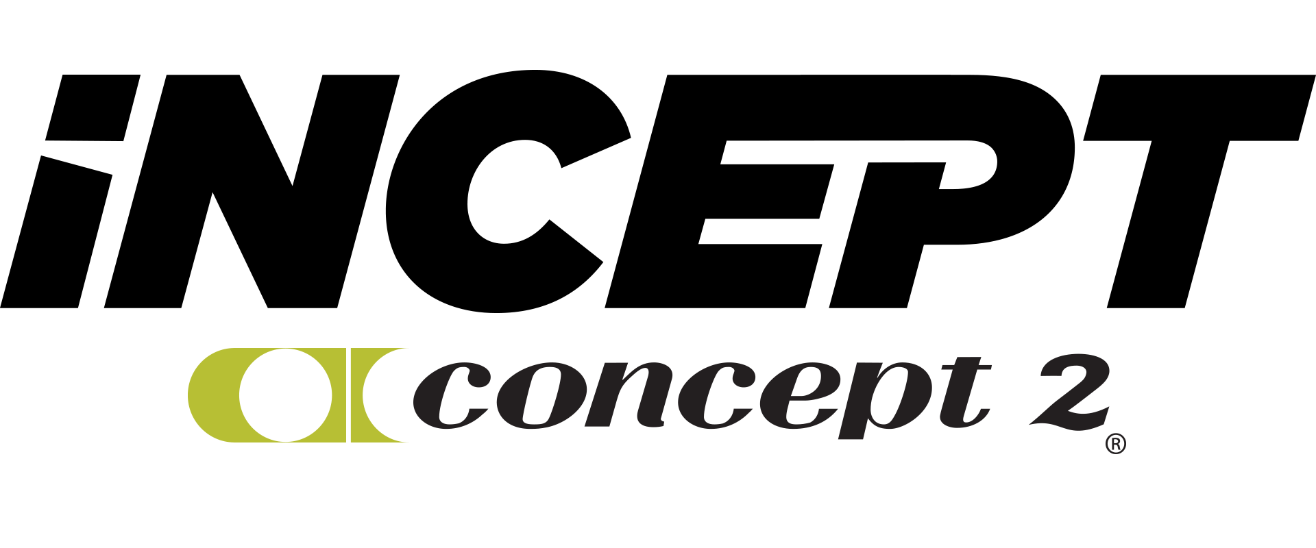 LOGO INCEPT x CONCEPT2 NOIR 